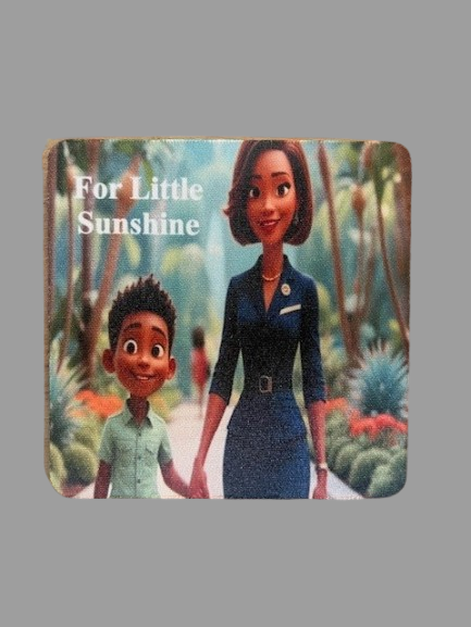 VIP:  For Little Sunshine 4" Square Coaster