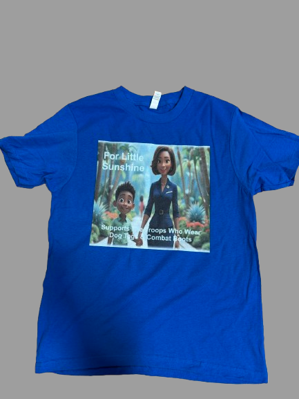 Military Shirt - LS Support the Troops who wear Combat Boots