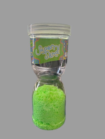 For Little Sunshine Super/Kinetic Sand - Cognitive Tool - Large Multi - Color Hourglass