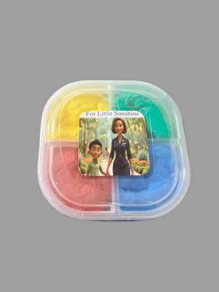 For Little Sunshine Custom 4 Color Pack of Craze Bouncing Putty - Cognitive Tool