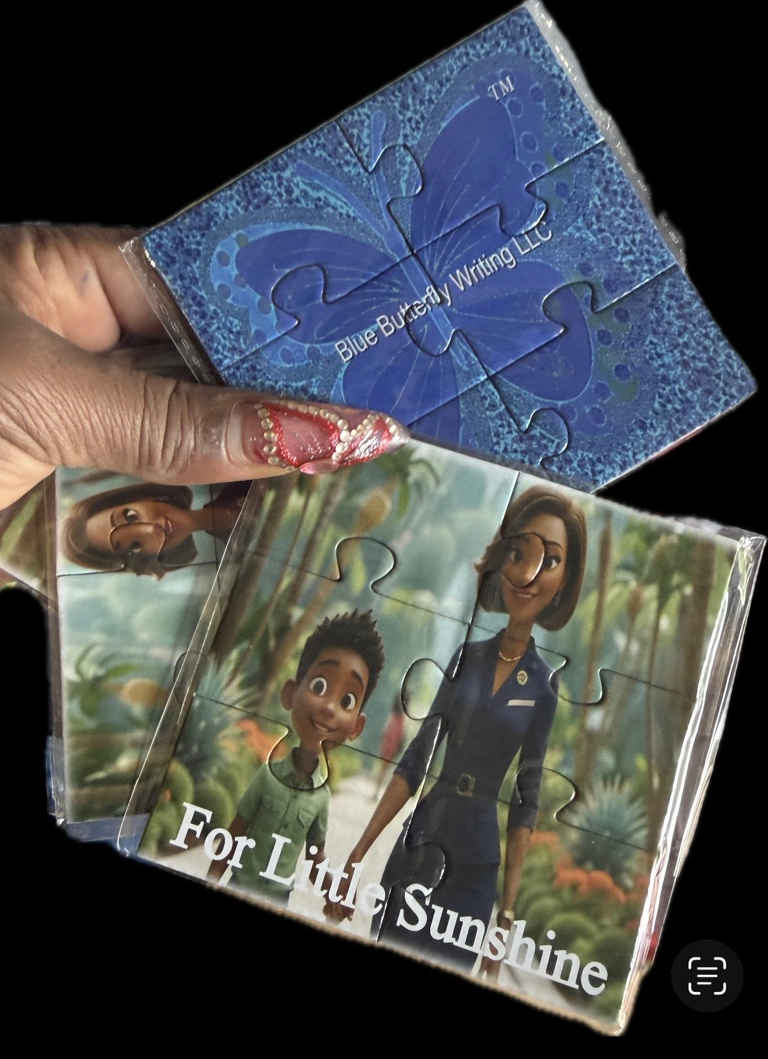 2 Types of Puzzles - Cognitive Tool - For Little Sunshine & Blue Butterfly Writing