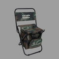 Backpack Chair Cooler Bag (Turns from handbag to a mini stool chair in seconds)