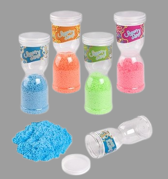 For Little Sunshine Super/Kinetic Sand - Cognitive Tool - Large Multi - Color Hourglass